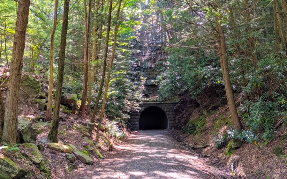 This 23-Acre Pennsylvania Park Hides a Historic Railroad Tunnel