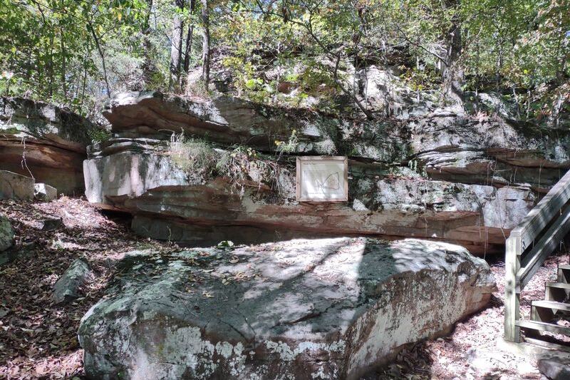 A Short Bluff Climb In Southern Illinois Leads To Rock Carvings Made 1,000 Years Ago