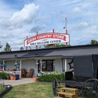 This Amish Country Store In Iowa Bakes The Bread And Builds The Sandwich While You Take A Break By The Gazebo