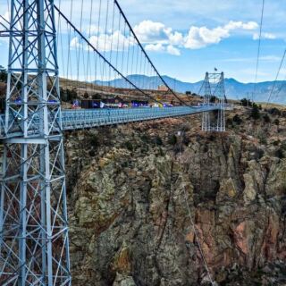 Walking Across This Colorado Bridge Nearly 1,000 Feet Above the Arkansas River Tests Anyone Afraid of Heights
