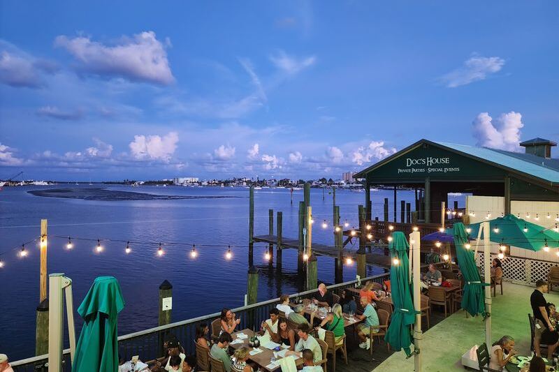 Watch the Shrimp Boats Roll In While You Eat Fresh Gulf Seafood at This Fort Myers Beach Spot in Florida