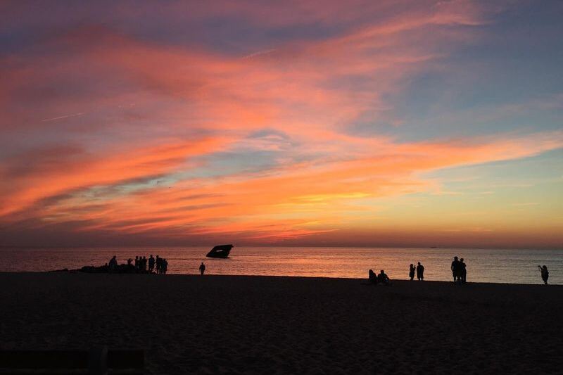 This New Jersey Beach Has A Concrete Ship, Cape May Diamonds, And Bayfront Sunsets