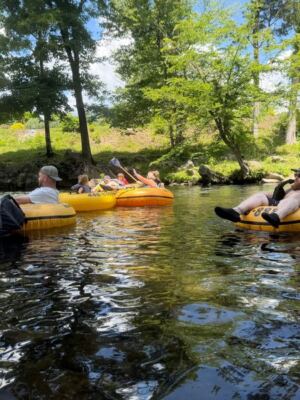 This Tennessee River Float Near Townsend Lets Everyone From Kids to Grandparents Tube All Day Across Two Outposts