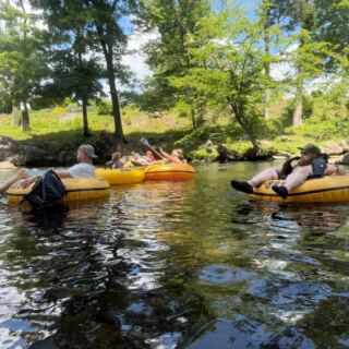 This Tennessee River Float Near Townsend Lets Everyone From Kids to Grandparents Tube All Day Across Two Outposts