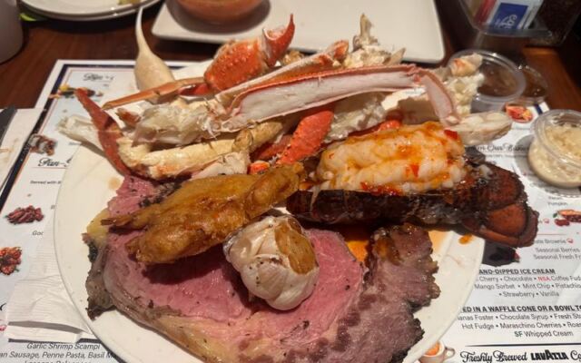 This California Casino Seafood Buffet Keeps All-You-Can-Eat Crab Legs and Lobster Coming Almost as Fast as You Can Eat Them