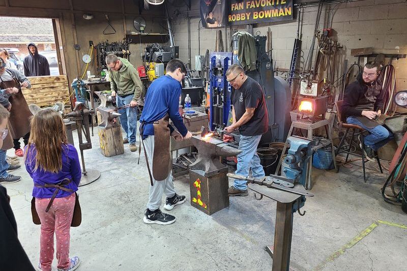 This Tennessee Blacksmith Shop Lets You Forge Your Own Knife to Take Home