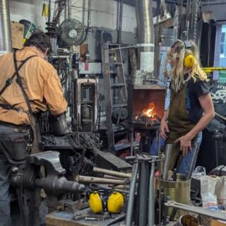 At This Waltham Forge Total Beginners Spend an Evening Hammering Out Their Own Bottle Opener