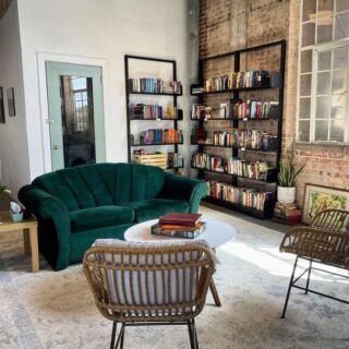 This Cozy Oklahoma City Bookstore Pours You A Latte While You Hunt Used Books Among Local Art And Plants