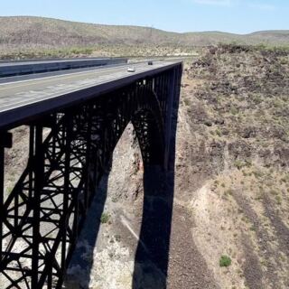 Drivers Call This High Arizona Span Over Burro Creek Canyon Downright Terrifying to Cross