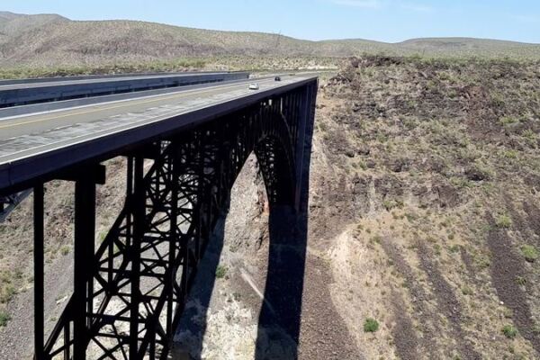 Drivers Call This High Arizona Span Over Burro Creek Canyon Downright Terrifying to Cross