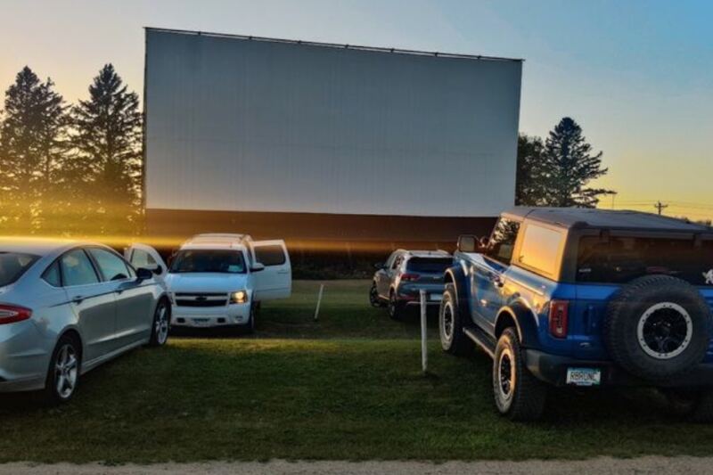 This Old-School Minnesota Drive-In Still Shows Double Features Under The Stars