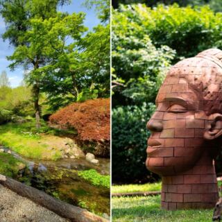 This Free New Jersey Arboretum Turns Ponds And Wooded Paths Into A Sculpture Hunt
