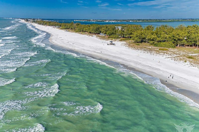 The Water at This Quiet Florida Beach Is So Clear You’ll Swear You’re Looking Through Glass