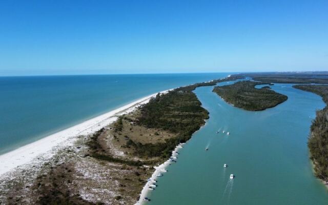 Hop Aboard a Floating Taco Boat Off This Florida Island With No Roads or Bridges