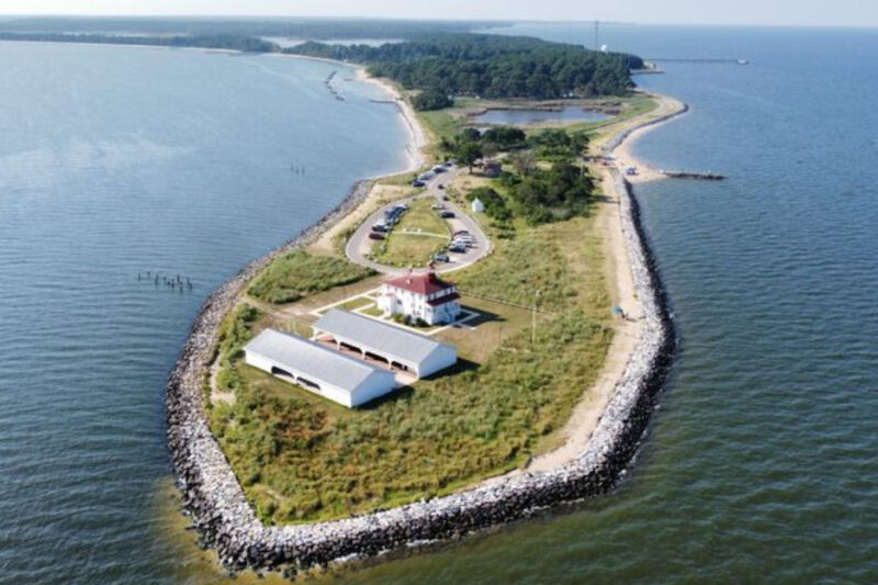 This Maryland State Park Sits Where the Bay Meets the River, With Water So Clear You’ll Want to Wade Right In