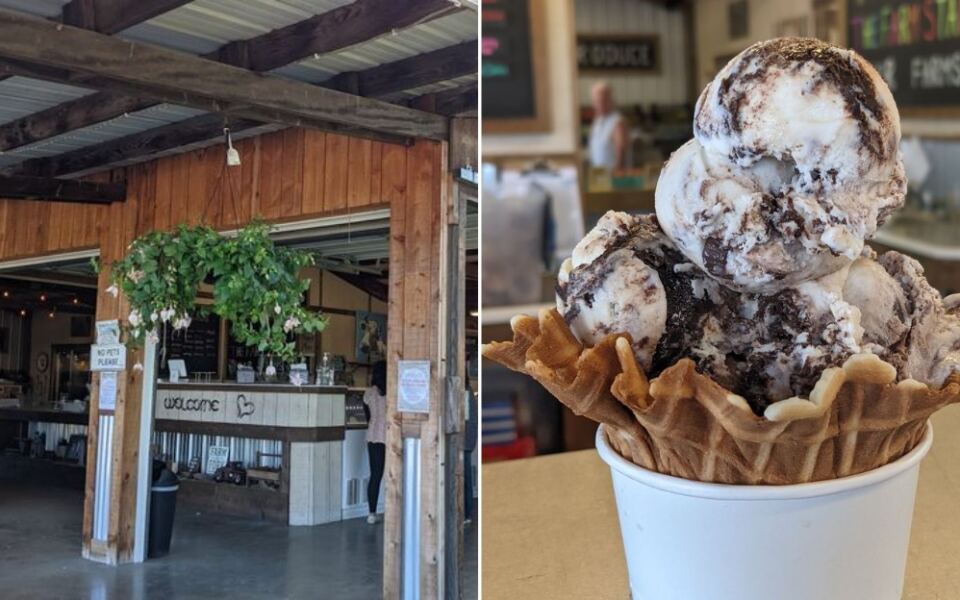 This Washington Farm Stand Draws Day-Trippers For Fresh Produce, Homemade Ice Cream, And Waffle Cones Made In-House