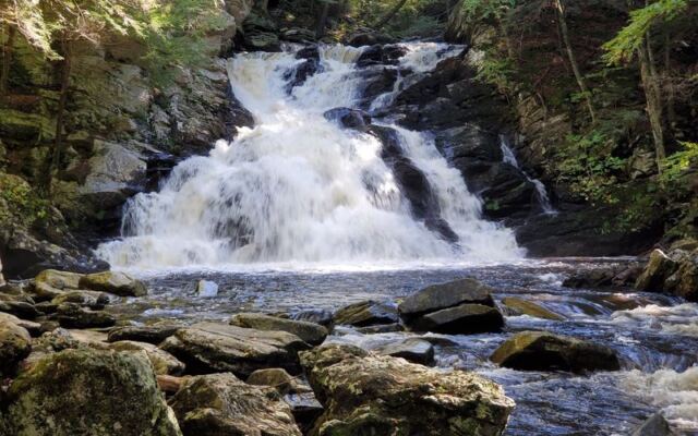 This Massachusetts State Park Near Dalton Puts an Unforgettable Waterfall a Short Walk From Your Car