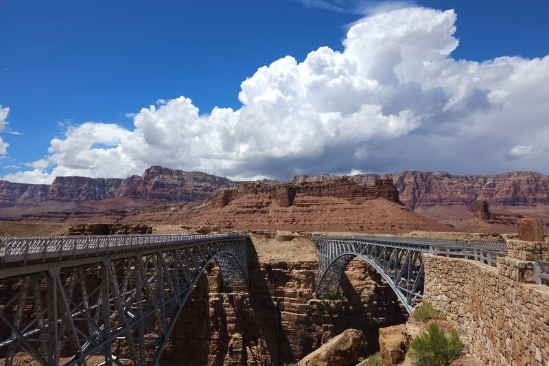This Arizona Bridge Sends Drivers Soaring Over the Colorado River Deep in Marble Canyon