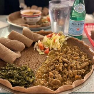 This Unassuming Columbus Ohio Kitchen Serves Ethiopian Injera Platters You’ll Eat With Your Hands
