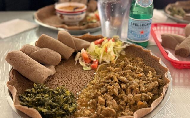 This Unassuming Columbus Ohio Kitchen Serves Ethiopian Injera Platters You’ll Eat With Your Hands