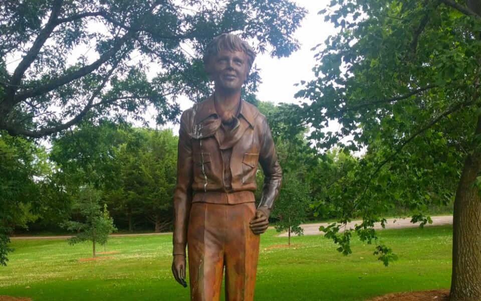 11 Kansas Places Connected to Amelia Earhart