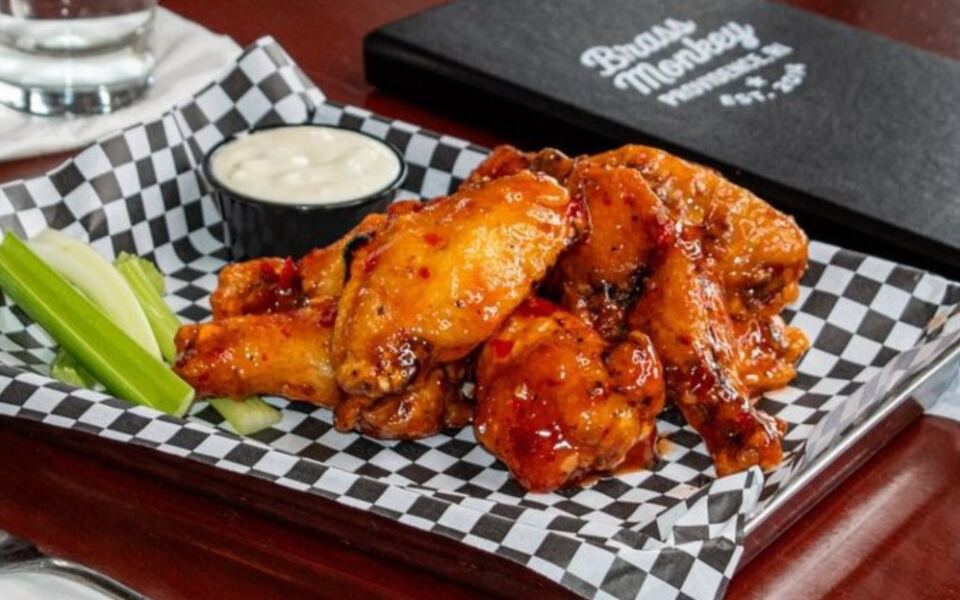 This Easygoing Providence Sports Pub Wins Rhode Island Locals Over With Garlic Parm Wings and a Fried Chicken Burger