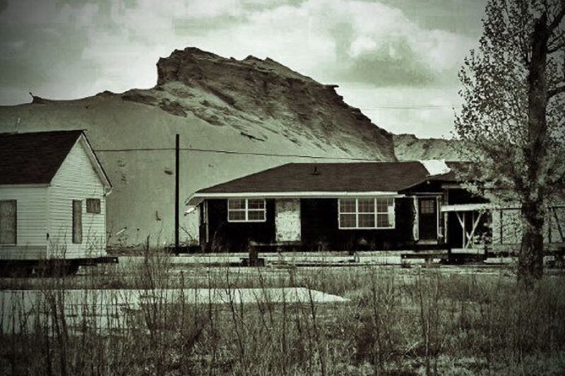 Once a Thriving Mining Town, Picher, Oklahoma Now Stands Empty Beside Mountains of Gray Chat