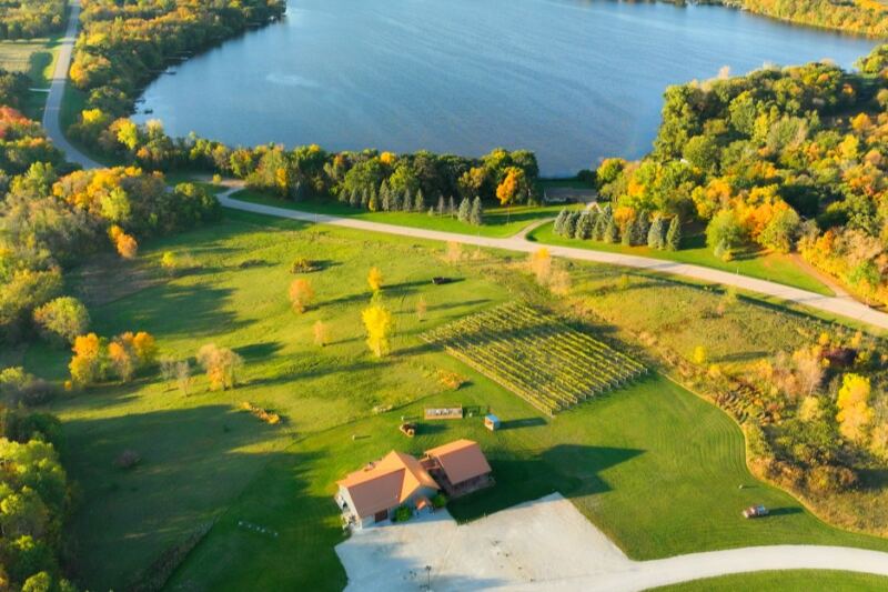 This Minnesota Winery Pours Award-Winning Wines With Beautiful Lake Views
