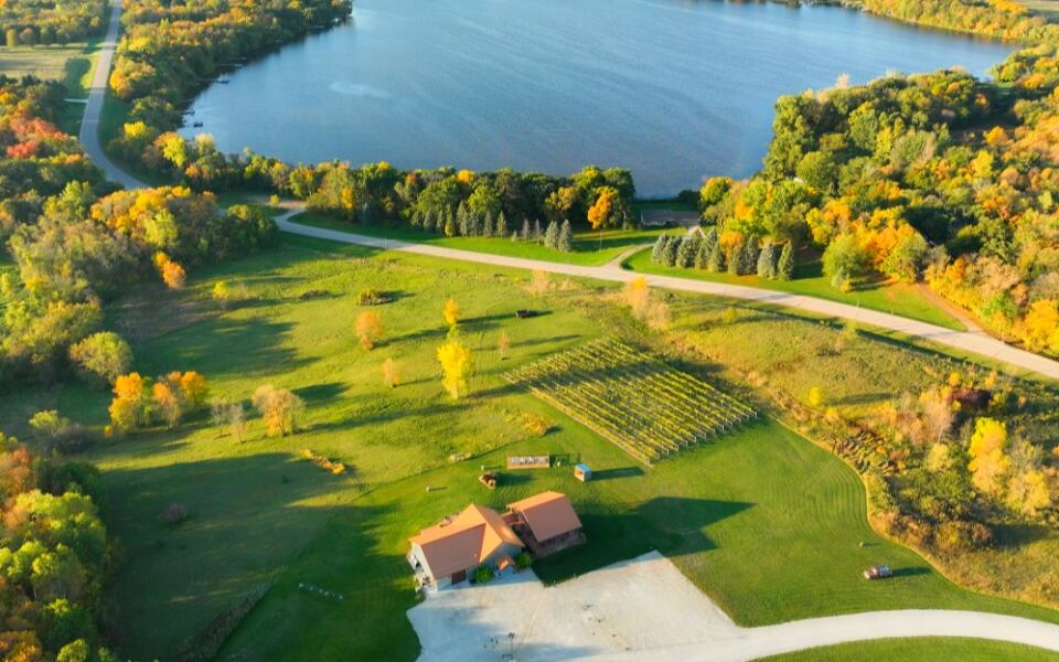 This Minnesota Winery Pours Award-Winning Wines With Beautiful Lake Views