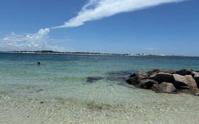 The Water at This Sheltered Florida Lagoon Stays So Calm It Looks Like a Giant Swimming Pool