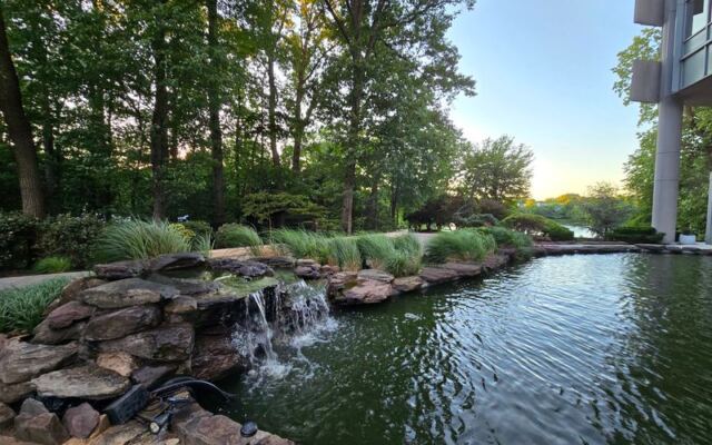 This Virginia Restaurant Is A Romantic Lakeside Hideaway You’d Never Expect In An Office Park