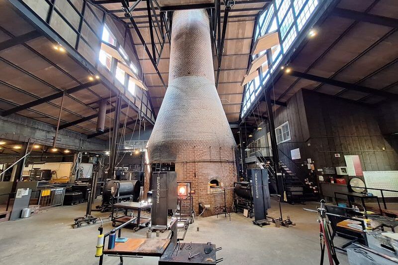This New Jersey Glassmaking Village Lets You Watch Glowing Demos And Make Something Yourself