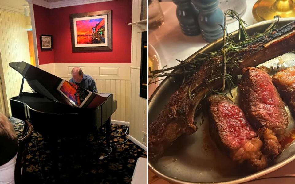 This Delaware Steakhouse Has Dry-Aged Steaks, Crab-Topped Filets, and Live Music