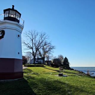 This Vermilion Ohio Lighthouse Stands Right In Town And Anchors A Storybook Lake Erie Harbor