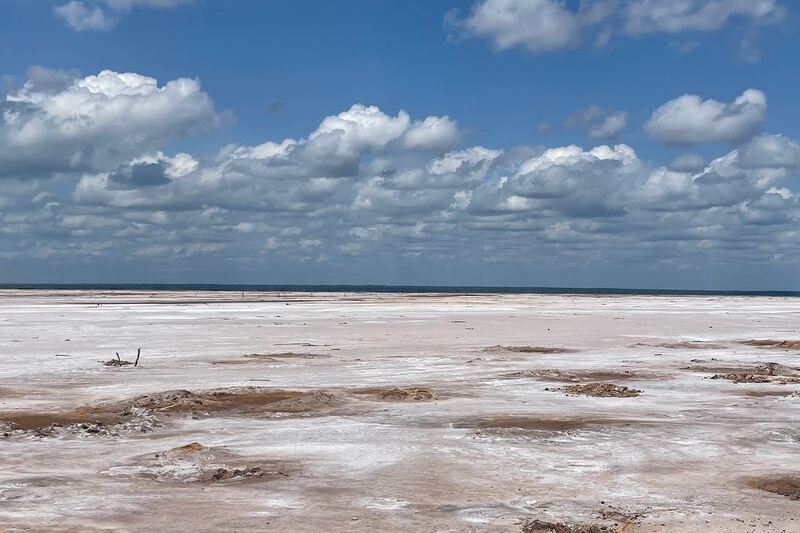 This Free Oklahoma Salt Flat Near Cherokee Lets You Dig Up And Keep Real Selenite Crystals