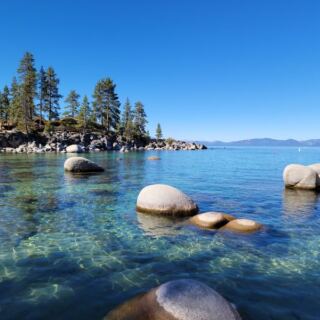 This Nevada State Park Frames Lake Tahoe’s Boulder-Strewn Beaches in Water So Clear You’ll Swim Right In