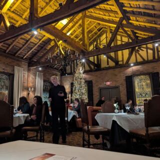 This Columbus Restaurant Serves Elegant French Fine Dining Inside a Converted Old Church With Stained-Glass Windows