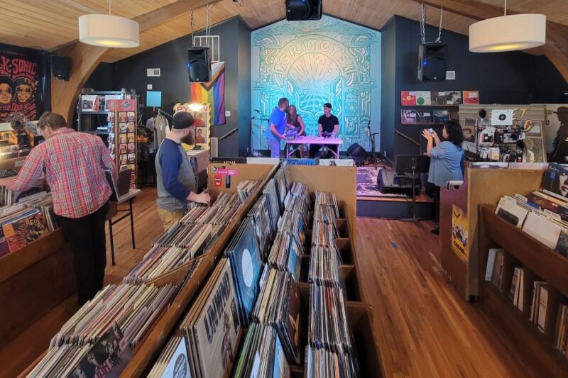 This Cozy Nashville Cafe Lets You Sip Coffee Surrounded by Records You Can Flip Through and Take Home