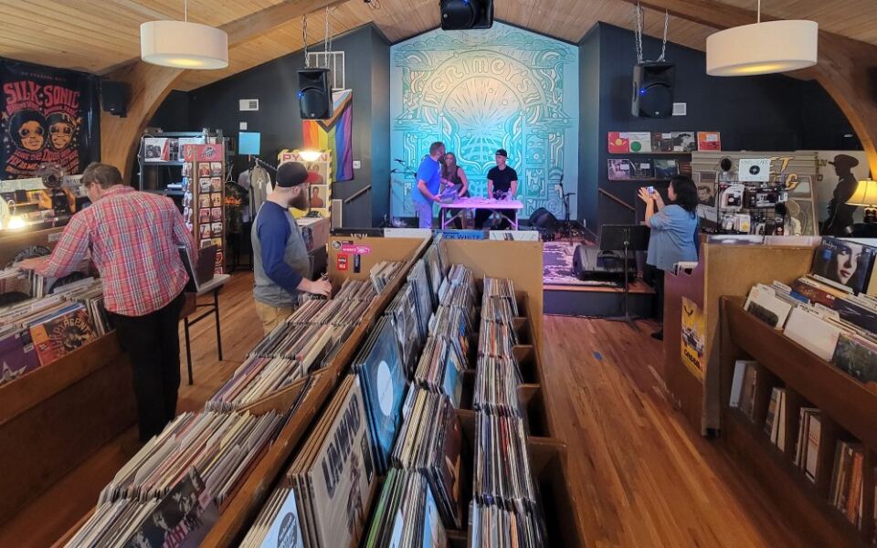 This Cozy Nashville Cafe Lets You Sip Coffee Surrounded by Records You Can Flip Through and Take Home