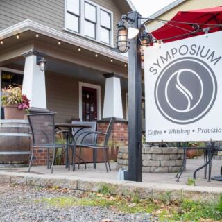Inside Symposium Coffee: Sherwood’s Historic Bungalow Coffeehouse and Community Gathering Place