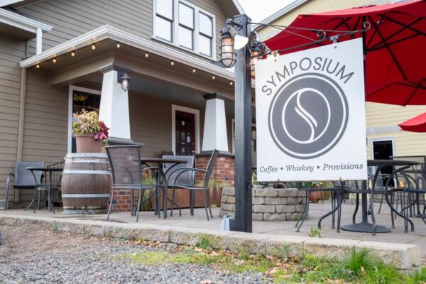 Inside Symposium Coffee: Sherwood’s Historic Bungalow Coffeehouse and Community Gathering Place