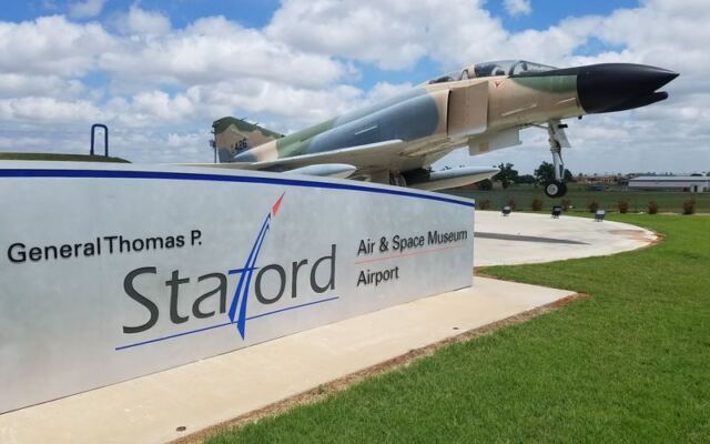 This Tiny Oklahoma Town Off I-40 Hides a Space Museum Packed With 3,500 Rockets and Jets