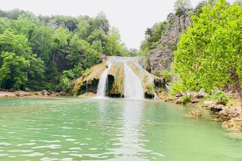 Turner Falls Plunges Into a Natural Swimming Pool in Davis, Oklahoma
