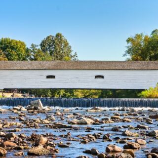 This 1882 Covered Bridge in Tennessee Still Lets You Walk Across the Doe River