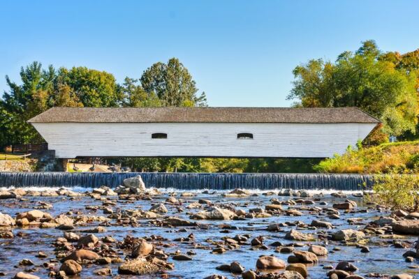 This 1882 Covered Bridge in Tennessee Still Lets You Walk Across the Doe River