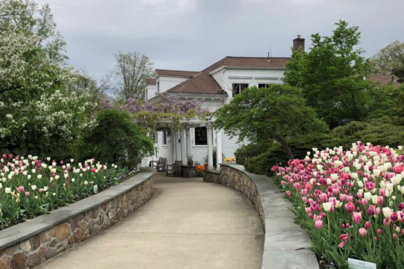 This 127-Acre New Jersey Escape Hides Gardens, Trails, And A Historic Mansion