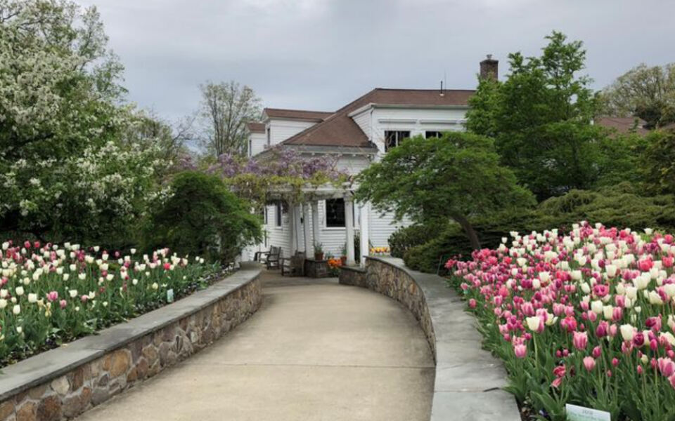 This 127-Acre New Jersey Escape Hides Gardens, Trails, And A Historic Mansion