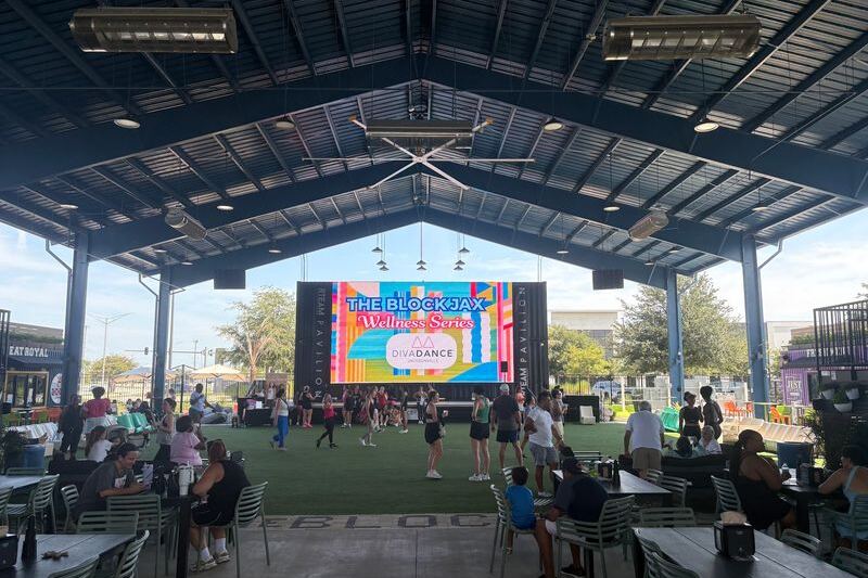 This Jacksonville Outdoor Food Hall Serves Tacos, Live Music, and Even a Dog Park in Florida