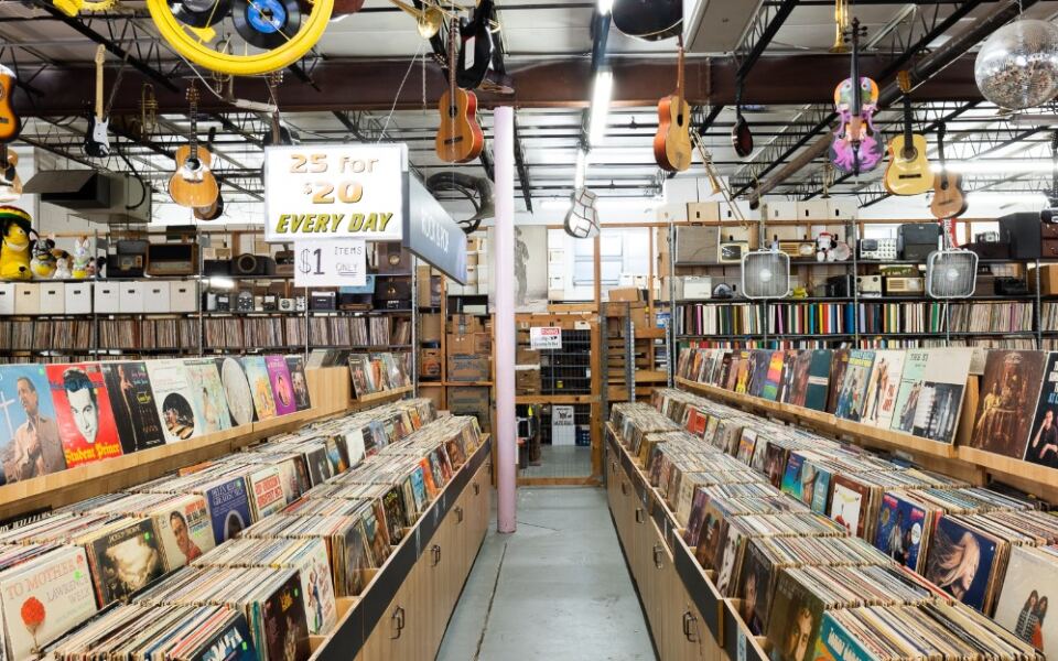 Bananas Records in St. Petersburg Is a Vinyl Lover’s Dream With Hundreds of Thousands of Records