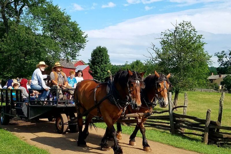 This New Jersey Living-History Farm Lets You Watch 1890s Farm Life In Motion